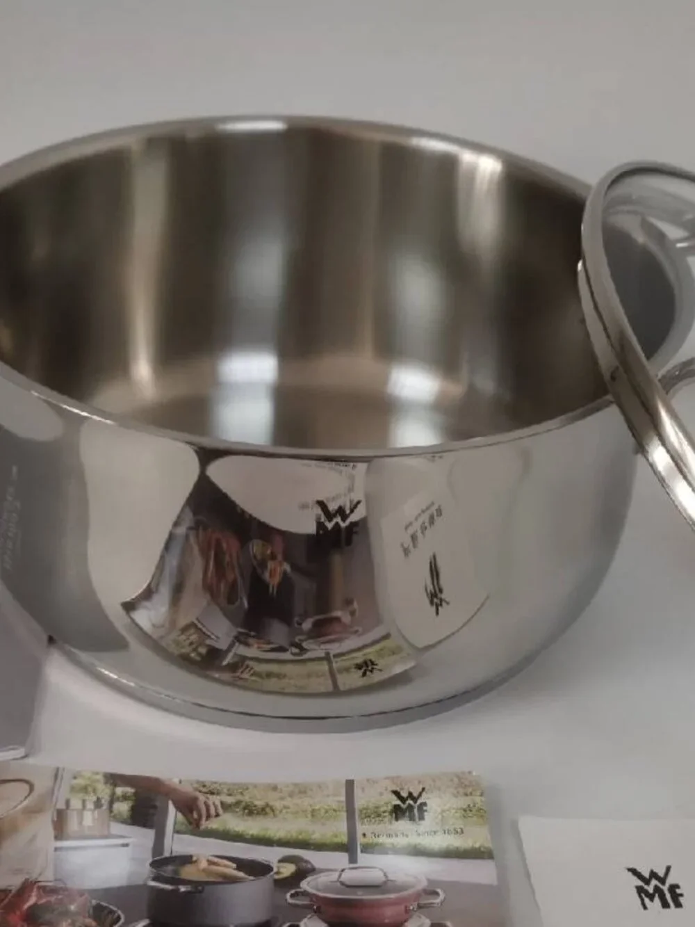 WMF Stainless Steel Stockpot Soup Pot Stew Pot Steamer Pot